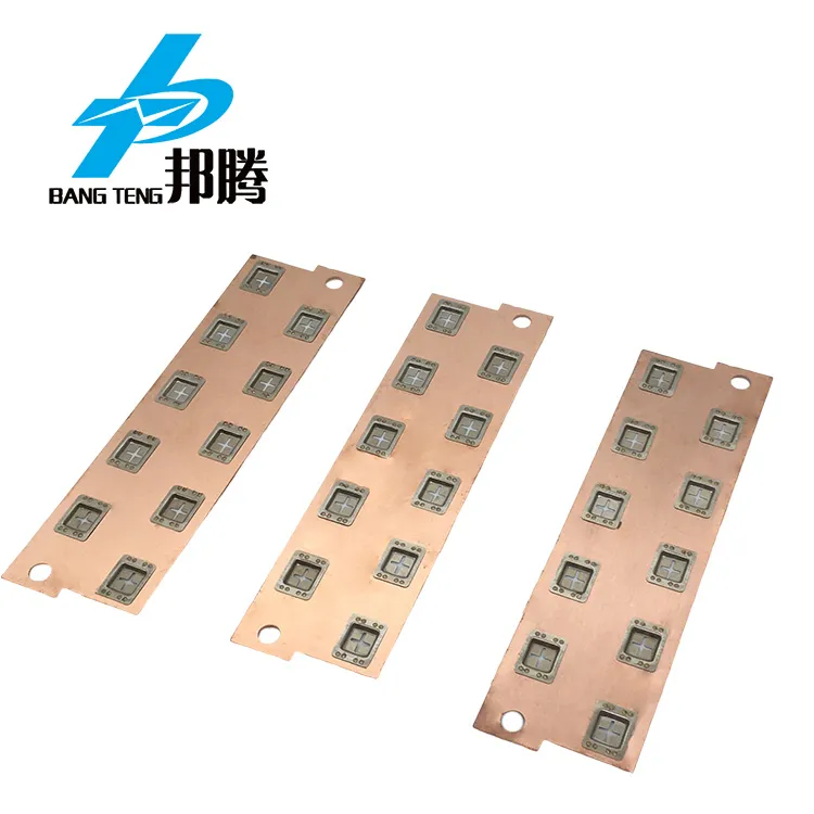 Welded Copper Nickel Busbar Battery Connector Copper Bus Bar