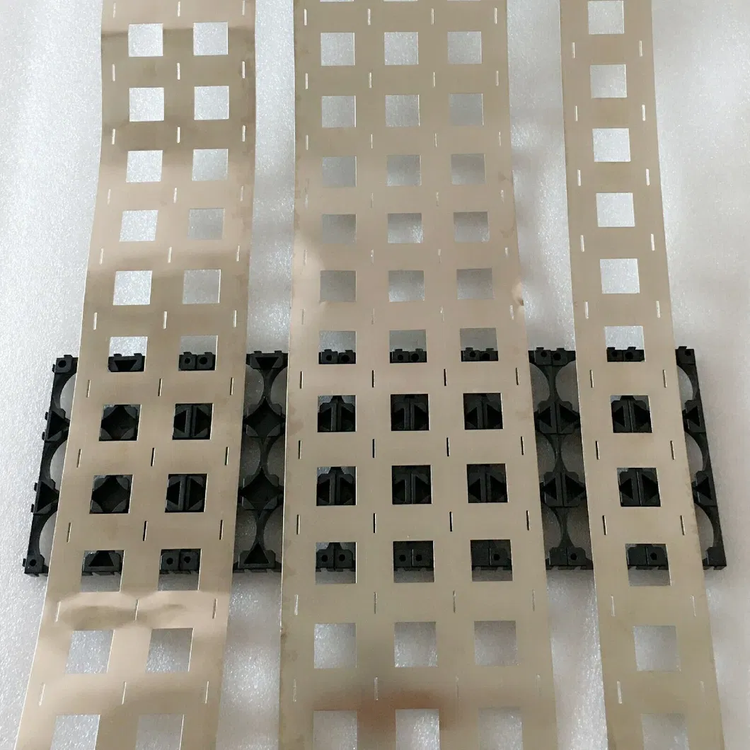 2p, 4p, 5p, 6p Pure Nickel Strip for 21700, 0.2mm Thick, 1 Meter Cut to Length