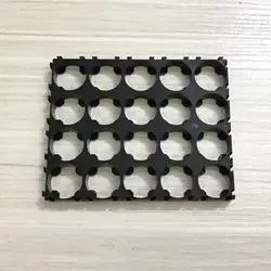 Penjepit Plastik Spacer Sel Baterai Lithium Kustom 18650 untuk Paket Baterai DIY