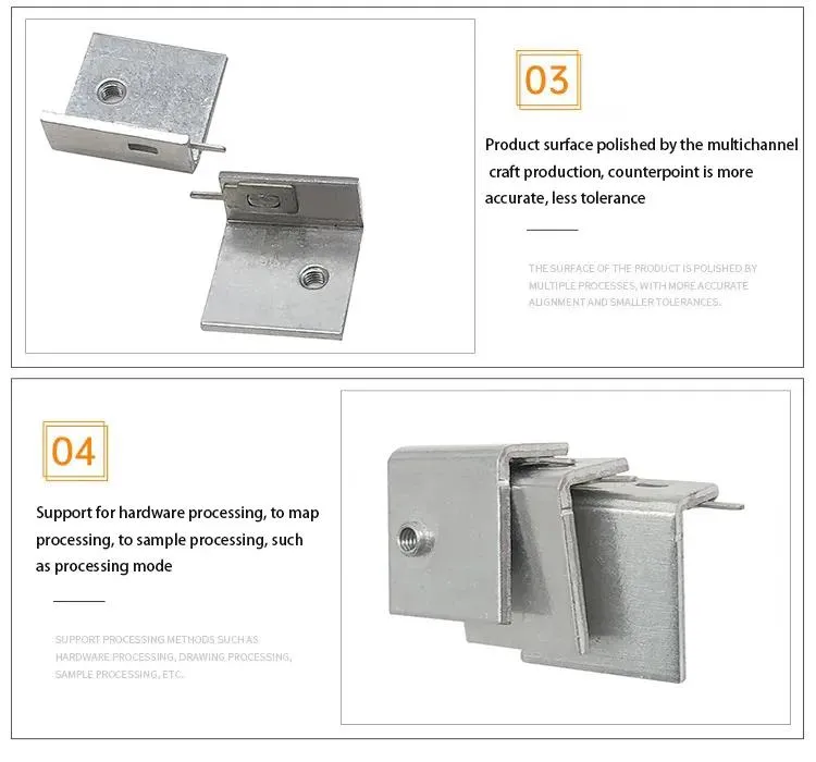 Stainless Steel Hardware Stamping Processing Customization Aluminum Alloy Heat Sink Aluminum Dheet for Socket