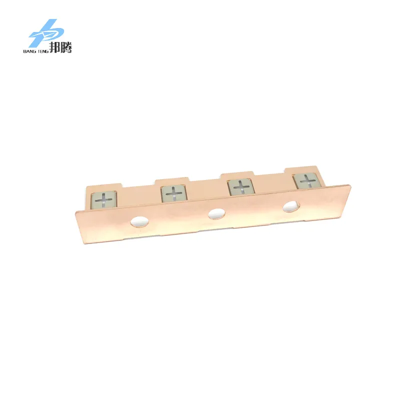 Custom 18650 Welding Accessories Power Battery Copper Clip Nickel Connector Busbar