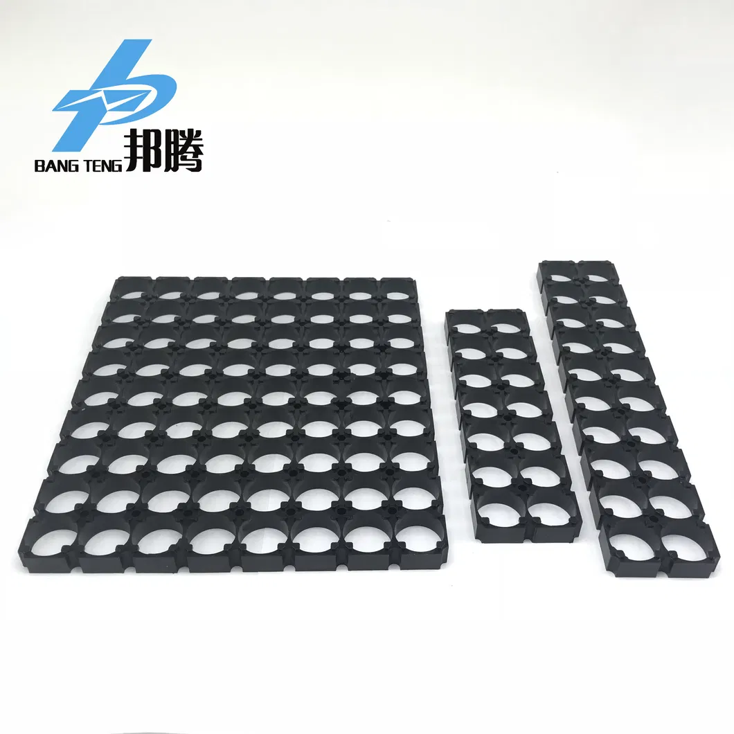 8s9p 18650 Wholesale Fireproof 18650 Battery Pack Bracket for Cell Holder 18650 8X9 Battery Holder Bracket