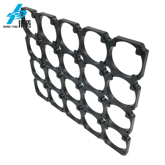 Pemegang Baterai Lithium Li-ion 32650 Baterai Plastik dengan Inti Pin PC Hitam Warna Kustom