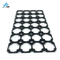 4X7 4s7p 32650 Tempat Penyimpanan Baterai Li-Ion 34.5mm Spacer Baterai Plastik ABS dengan PC Pabrikan China