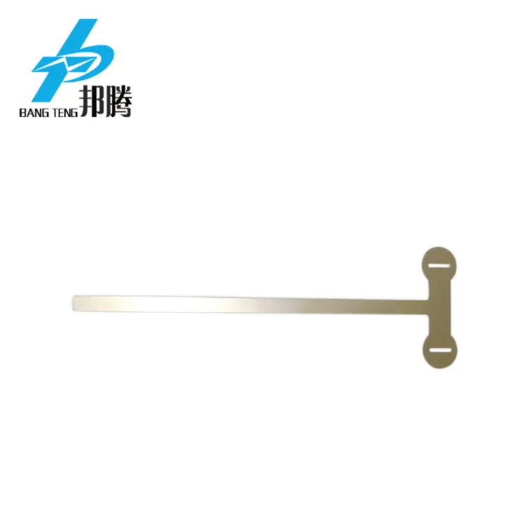 Lithium Battery Welding Connector T Shape 0.1mm 18650 Plated Nickle Tabs Nickle Tabs for Battery Pure Nickel Price Lithium Battery Connector Lithium Battery