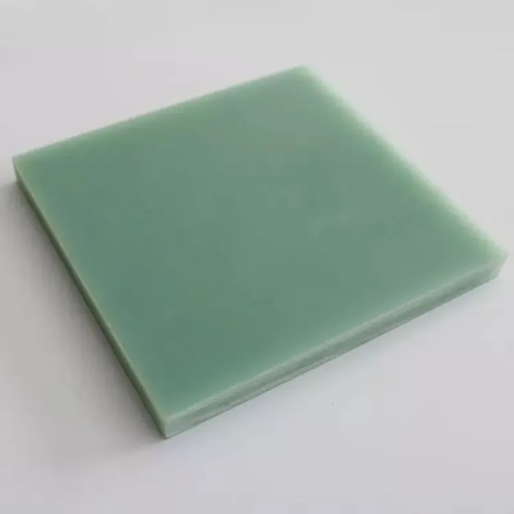 Custom Fr4 Epoxy Resin Board Green Insulation Board for Transformer Insulation Materials Customized Battery Spacer