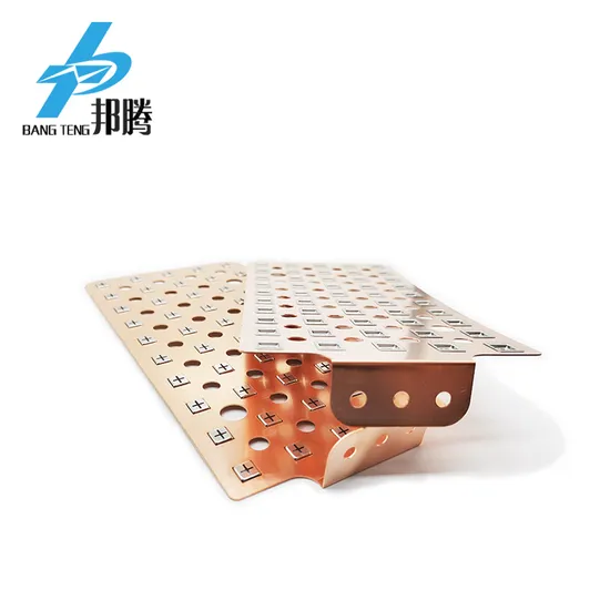 18650 Konektor Busbar Tembaga Baterai Li Ion 5s10p Baterai Mobil 18650 Konektor Baterai Lithium Busbar Tembaga Datar Grosir Busbar Tembaga