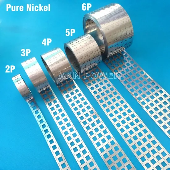 Strip Nikel Pabrik China Baterai Lithium 18650 Strip Nikel Baterai dengan 99.5% Strip Nikel Murni Konektor Baterai Lithium Strip