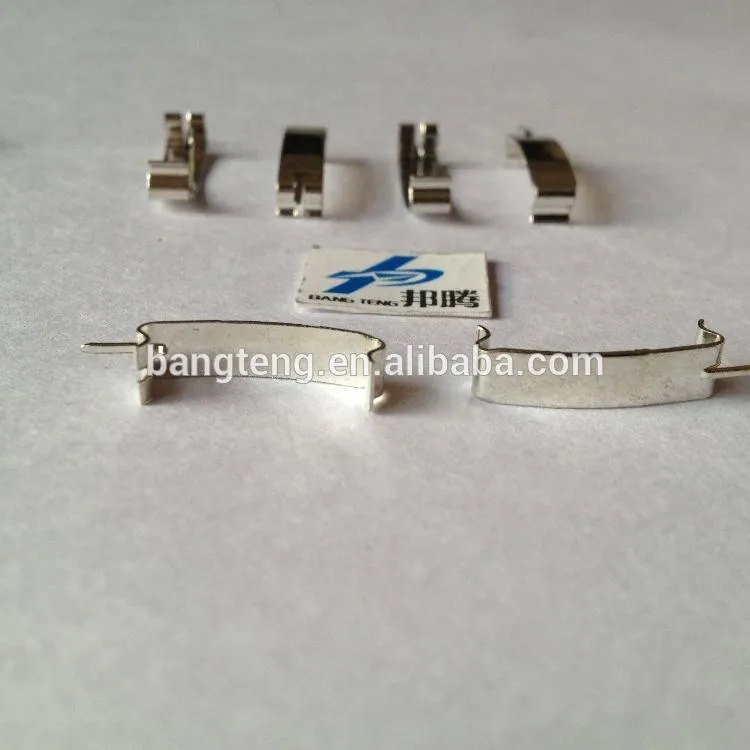 RM10 Transformer Clips Custom Steel Spring Clamps SUS301 Stainless Steel Spring Clips Battery Connector Spot Welding Lithium Battery