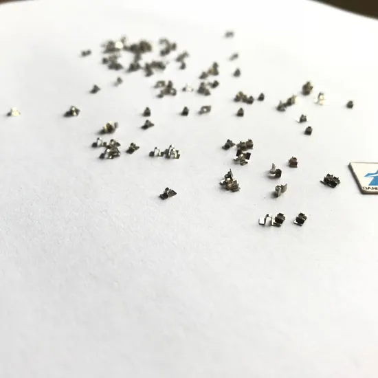 Perangkat Keras Stamping Presisi DIY untuk Kontak Baterai Lembaran Nikel Murni Tab Pasang SMD Tab Nikel Murni Kontak Tab Pasang SMT