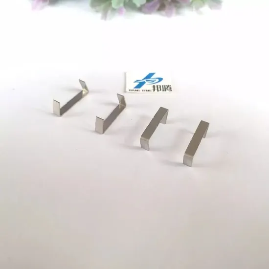 Klem Stainless Steel Presisi untuk Transformator Uu9.8 Klip Transformator Klip Terminal Frekuensi Tinggi