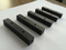 Pengeboran Bagian Aluminium Kustom Lembaran Aluminium Hitam Anodized untuk Paket Baterai Lembaran Nikel Baterai Pita Baja Nikel Plating