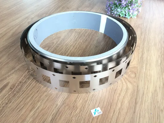 Pengelasan Strip Nikel 34.5mm Jarak 2p 32650 Strip Nikel Murni Konektor Baterai Lithium Harga Strip Nikel Murni Baterai Lithium