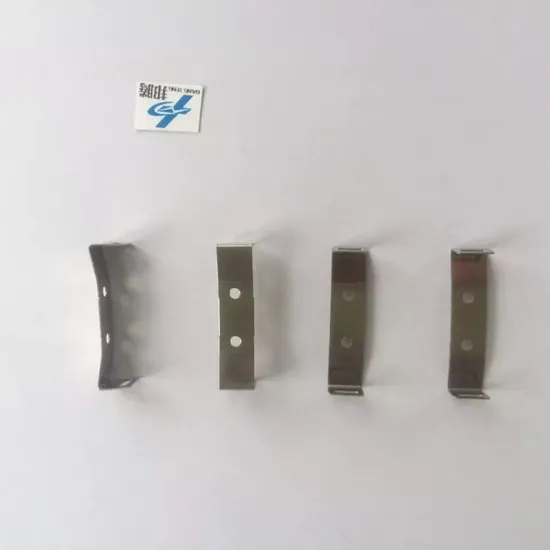 SUS301 Etd29 Klip Transformer Presisi Stamping Klem Stainless Steel untuk Bobbin Transformer Bagian Motor Transformer