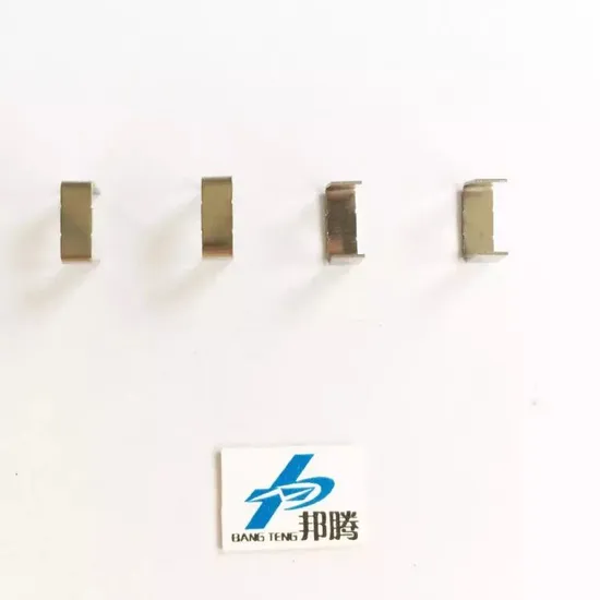 Klip Bobbin Stamping Presisi Tinggi Klem Stainless Steel untuk Ee8.3 Transformator Frekuensi Tinggi Bagian Bobbin Transformator Suku Cadang Sepeda Motor