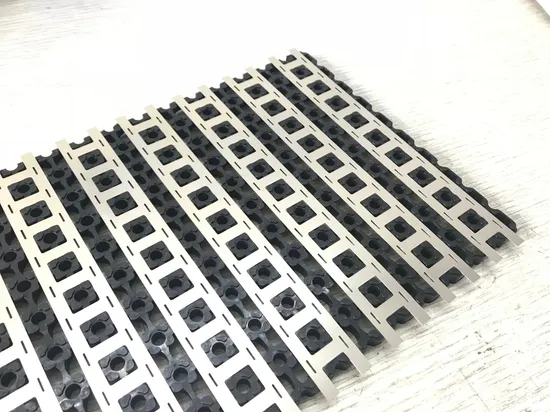 18650 Grosir Pengelasan Titik Strip Nikel 2p 18650 Jarak 20.25mm Strip Nikel Murni untuk Konektor Baterai Lithium Baterai Strip Nikel Murni
