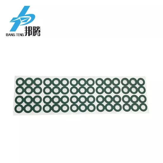 6p18650 Kertas Isolasi Bulat 2s3p Gasket Isolasi Baterai 0.25mm 0.35mm Kertas Barley Bentuk Berlian untuk Isolasi Listrik Barley untuk Baterai
