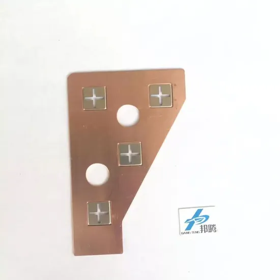 Produsen Terminal Baterai Lithium Kustom 26650 Busbar Tembaga Grosir Konektor Kabel Busbar Konektor Busbar