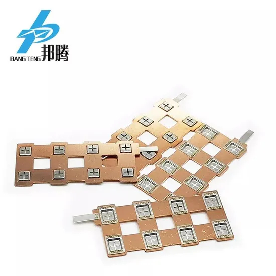 Konektor Baterai Lithium Siap Kirim Grosir 32650 8p для шинной шины Baterai Tembaga Grosir Busbar Tembaga Konektor Busbar Pasokan Daya