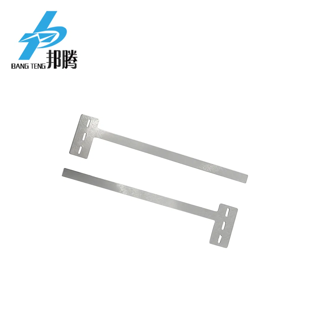 99.9% Pure Nickel Sheet for Lithium Battery Welding Connector T Type Nickel Plated Steel Tabs