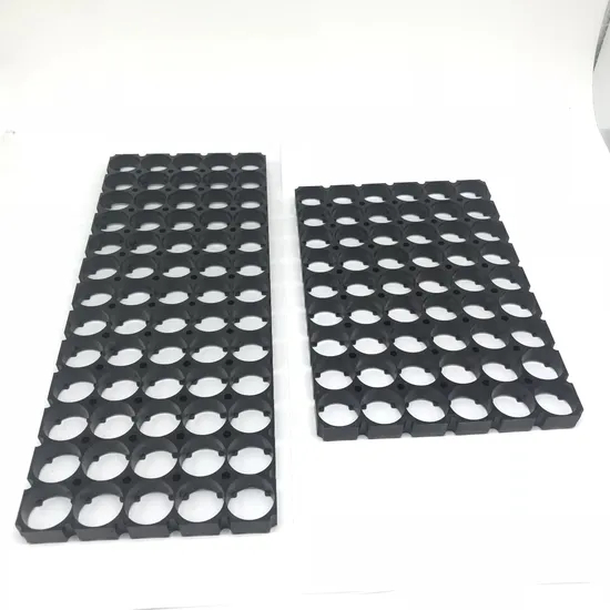 Spacer Sel Baterai Kustom 6s9p Pemegang Baterai 18650 untuk Paket Baterai Penyimpanan Baterai Pengisi Daya Pemegang Sel Baterai Plastik