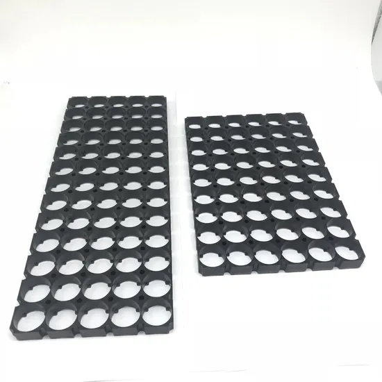 Spacer Sel Baterai Kustom 6s9p Pemegang Baterai 18650 untuk Paket Baterai Penyimpanan Baterai Pengisi Daya Pemegang Sel Baterai Plastik