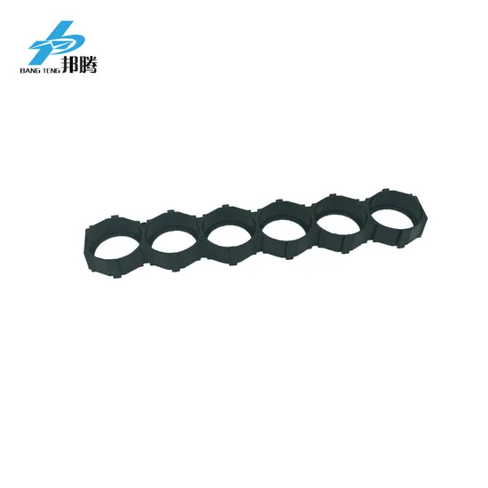 Cucstom21700 6p Braket Pemegang Baterai Lithium Tipe Sarang Lebah untuk Paket Baterai Pemegang Sel Baterai Penyimpanan Baterai Pengisi Daya