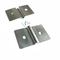 Bagian Konektor Bar Aluminium Kustom 0.8mm Perangkat Keras Stamping Bagian Aluminium Pemotongan Presisi Lembaran Aluminium untuk Baterai