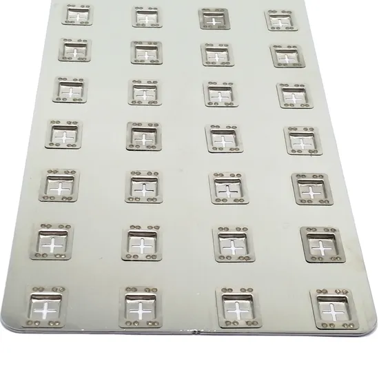 Busbar Tembaga untuk Aksesoris Penutup Rak Baterai Lithium Ion Lto Traction Kontak Fleksibel Penghubung Daya Pack