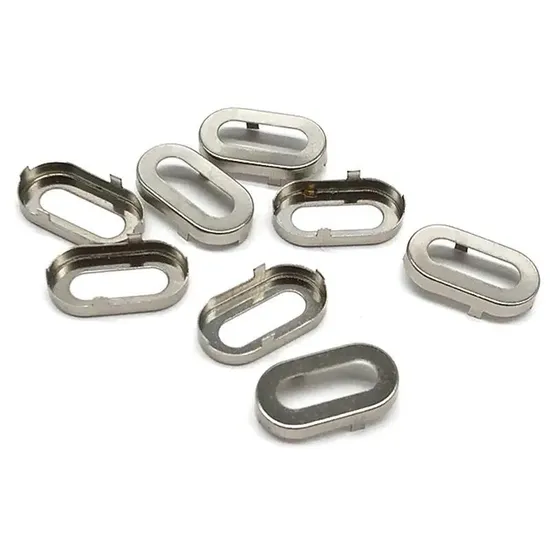 Piringan Donat Perangkat Kancing Paduan Tembaga Pemrosesan Peluru Soket Stainless Steel Kontak Peluru