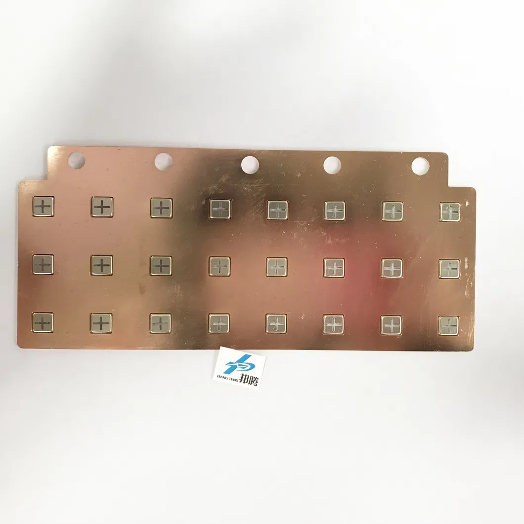 Precision Stamping Copper Tabs 18650 Battery System 3X8 Busbar Nickel Sheet Spot Welding Nickel