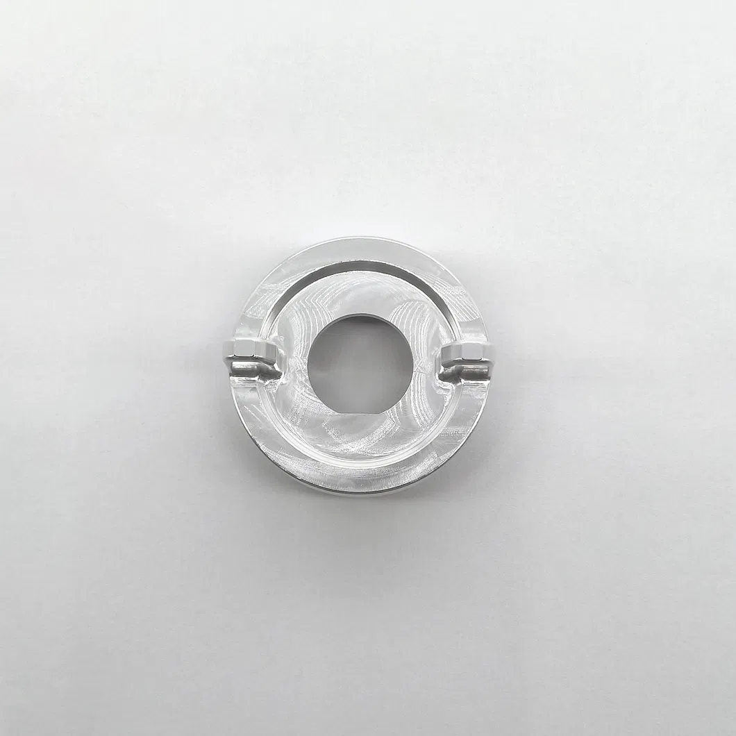 OEM Aluminum Part Al6061 Flange Adaptor CNC Hardware Precision Aluminum CNC Part