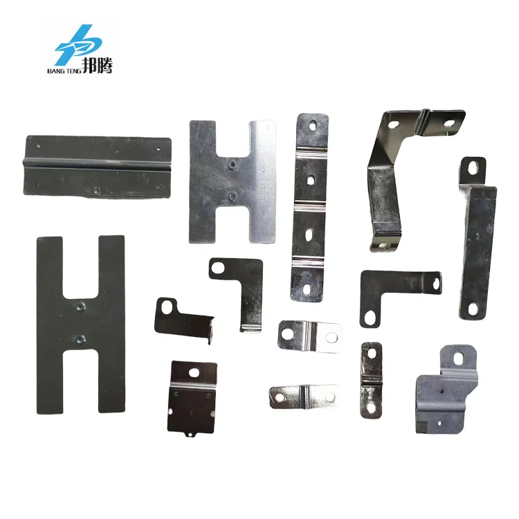 Custom Hardware Stamping Parts Silvery White Aluminum Busbar for Battery Connector
