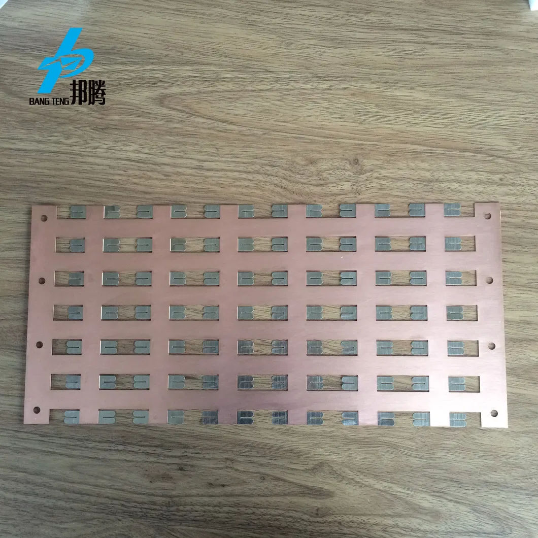 Factory Made Square Flat Copper Grounding Bus Bar