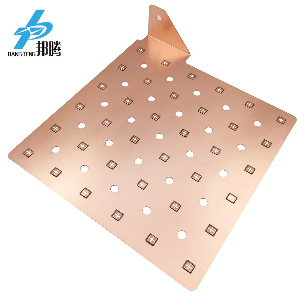 Electrical Copper Busbar Conductor Copper Nickel Bus Bar Battery Bus Bar