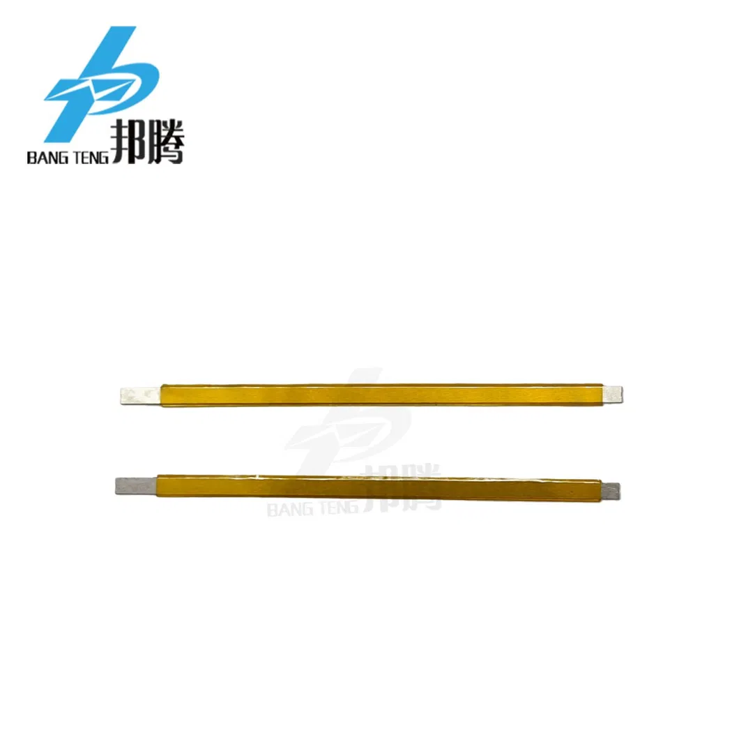 Custom Spacing Nickel Tabs for 18650 Battery Spot Welding Nickel Sheet with Pi Film