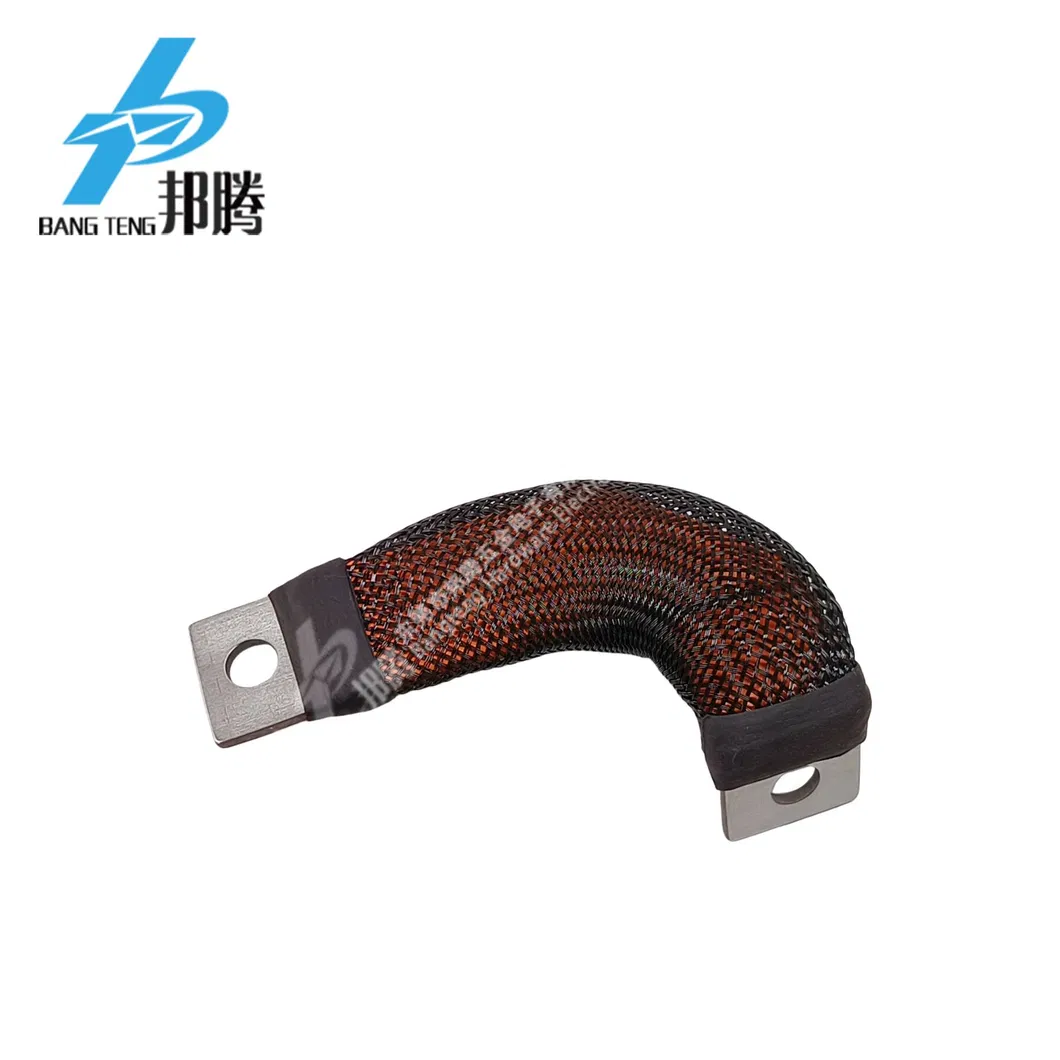 Flexible Insulated Soft Copper Busbar with Weaving Mesh Tube