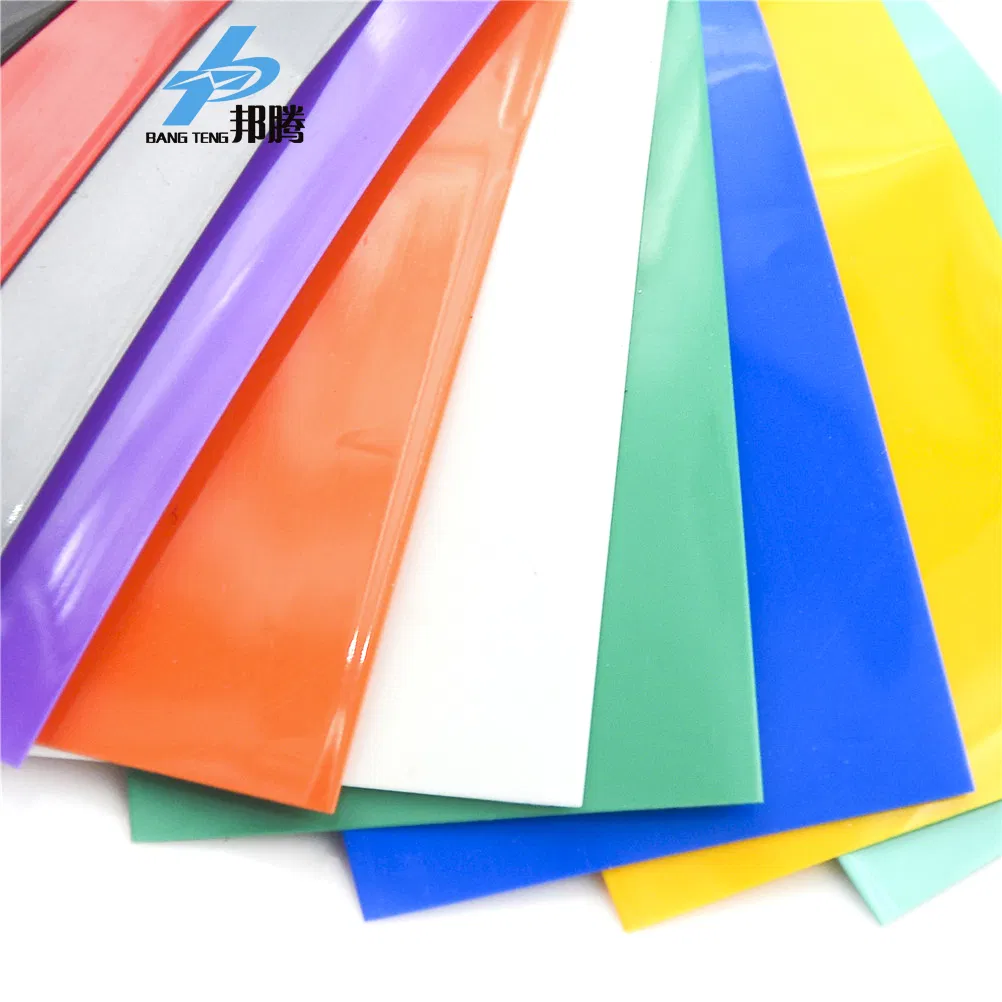 Colorful PVC 18650 20700 21700 26650 32650 Battery Wrap Heat Shrinkage Film PVC 300mm