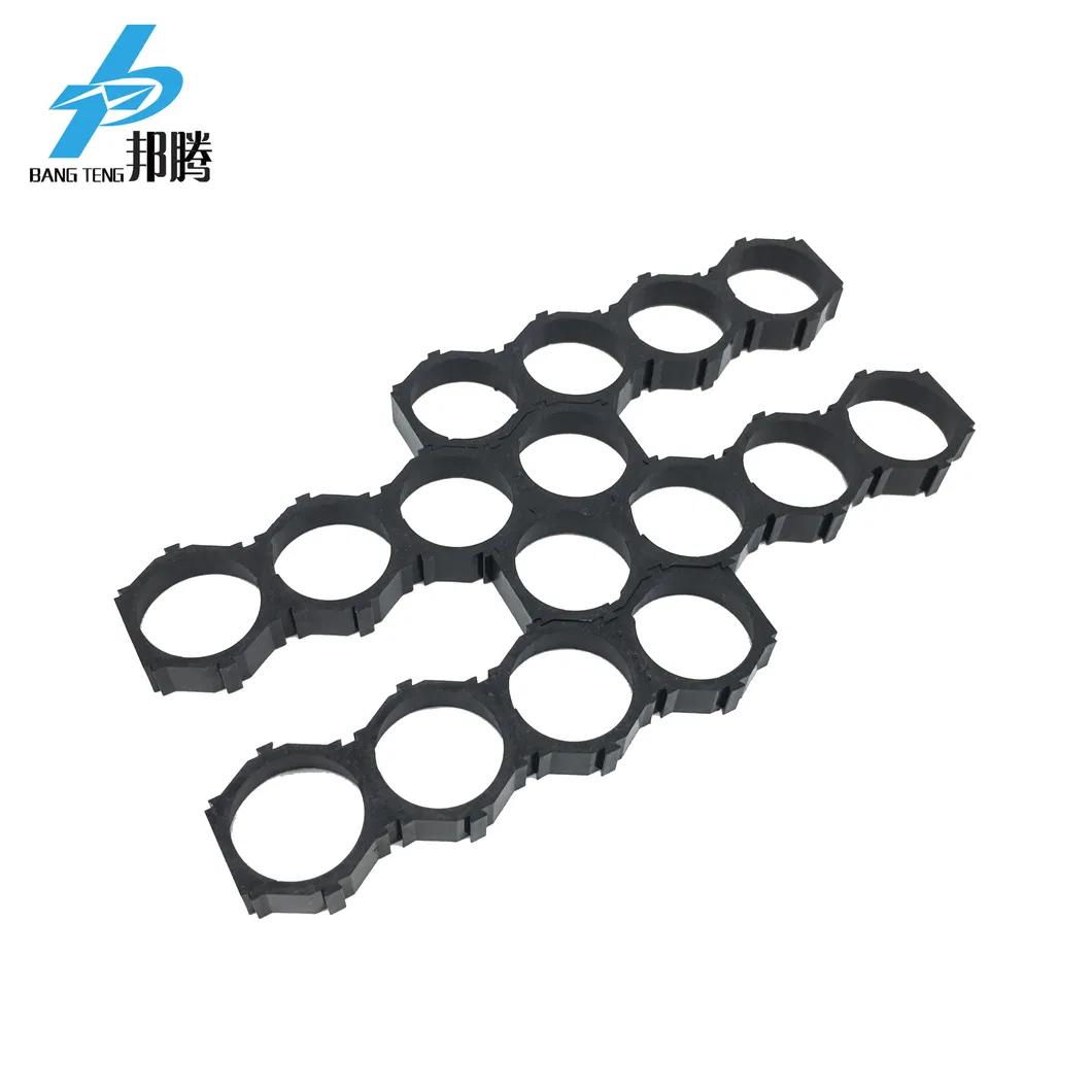 Custom OEM 18650 Battery Spacer 18650 4p Battery Bracket Battery Packs Holder