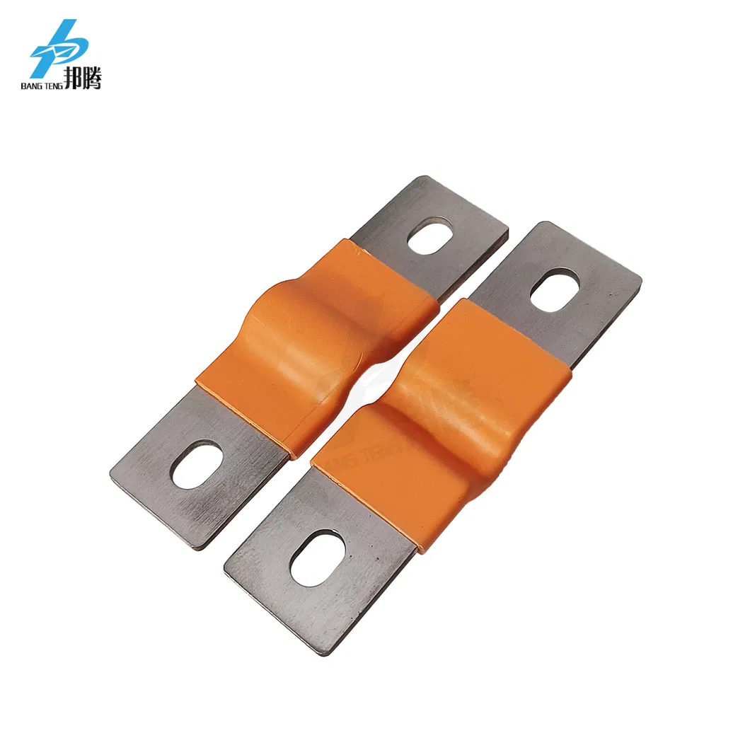 Soft Copper Busbar for EV Connection Rigid Copper Connector Flexible Copper Busbar