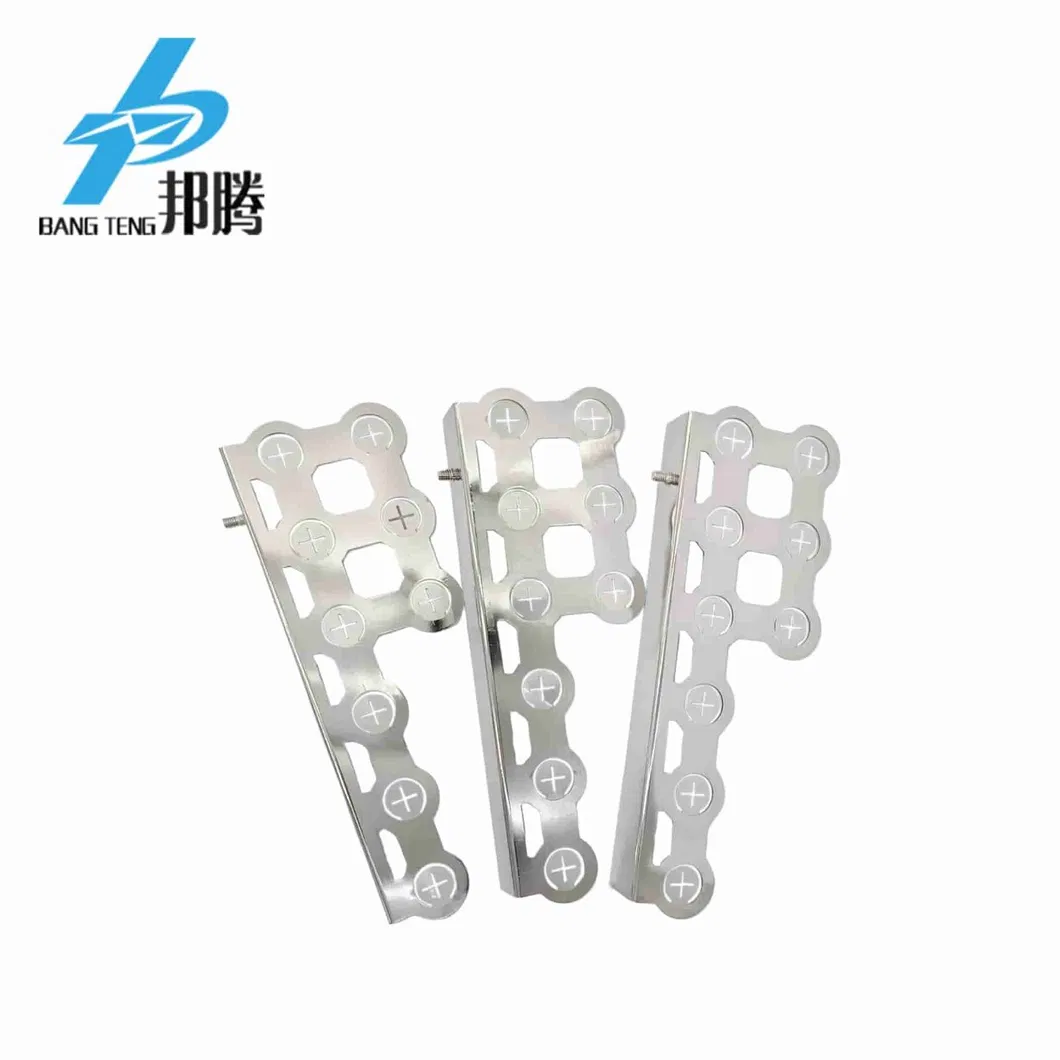 OEM Factory Pure Bend Flat Connector for CuNi Busbar 32650 CuNi Sheet