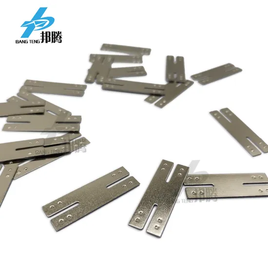0.3mm Lembaran Baja SPCC Berlapis Nikel dengan Benjolan untuk 18650h Pengelasan Titik Baterai