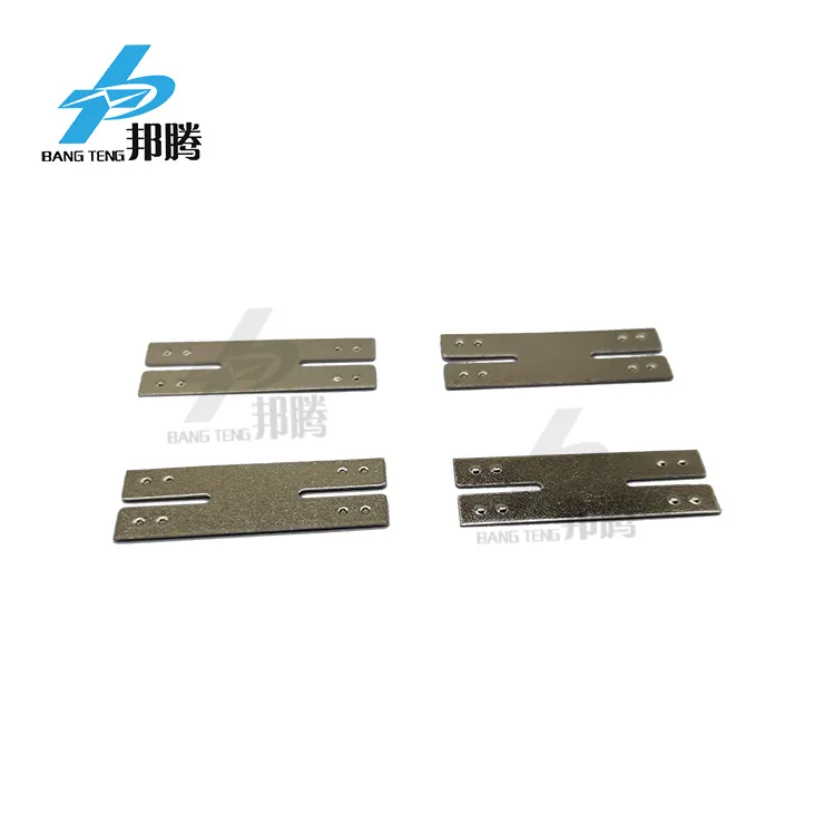 Custom Battery H Type Welding Precision Stamped Nickel Sheet