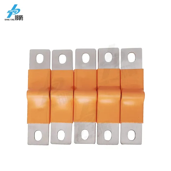 Pelanggaran Busbar Tembaga dengan Tabung Isolasi Busbar Fleksibel Tembaga untuk 280A Baterai Prismatic