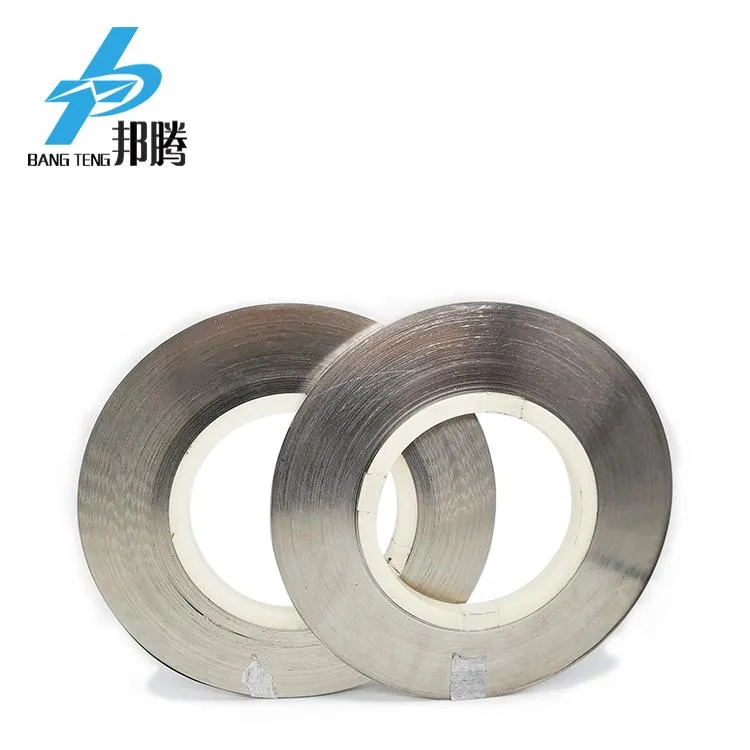 Wholesale OEM Pure Nickel Sheet Lithium Battery Connector Nickel Strip Lithium Battery Connector Pure Nickel Price Lithium Battery Strip