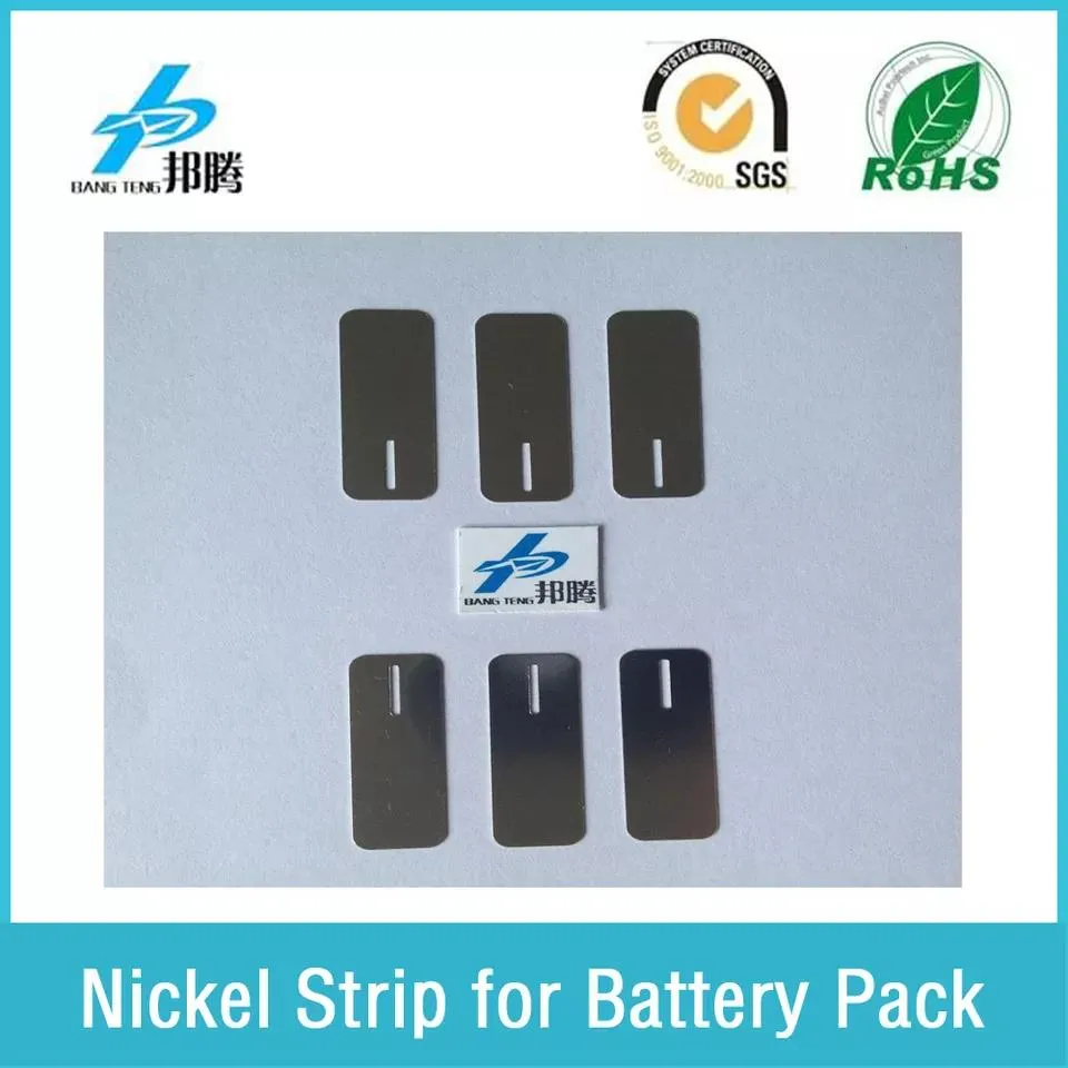 Custom 26650 Battery Nickel Plate Nickel Plated Steel Tabs for Battery Welding Lithium Battery Connector Nickel