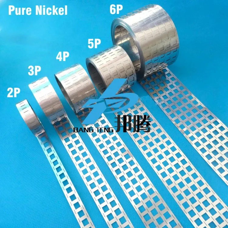 18650 Battery Nickel Tab 18650 Nickel Strip Belt for Lithium Battery Spot Welding Pure Nickel Strip Lithium Battery Connector Pure Nickel Strip