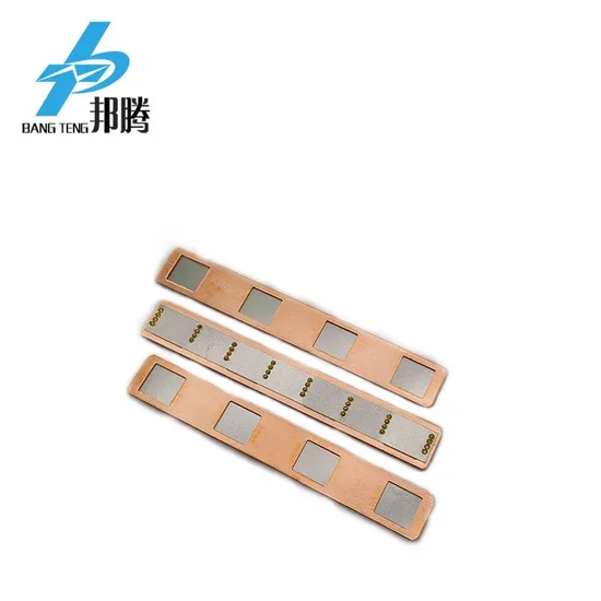 Custom 4p 18.5mm Jarak Batang Bus Tembaga Berlapis Timah 18650 Konektor Tembaga Baterai Konektor Batang Bus Tembaga Batang Tembaga Konektor Kabel