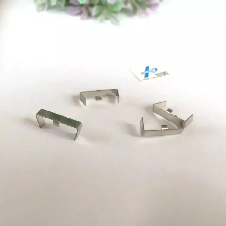 Precision Stamping Stainless Steel Clamps for Transformer Uu9.8 Transformer Clips High Frequency Terminal Clips Bobbin Transformer Stainless Steel