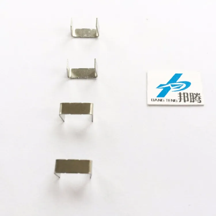 High Precision Stamping Bobbin Clips Stainless Steel Clamps for Ee8.3 High Frequency Transformer